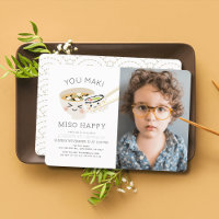 You Maki Miso Happy Soup Sushi Roll Photo Birthday