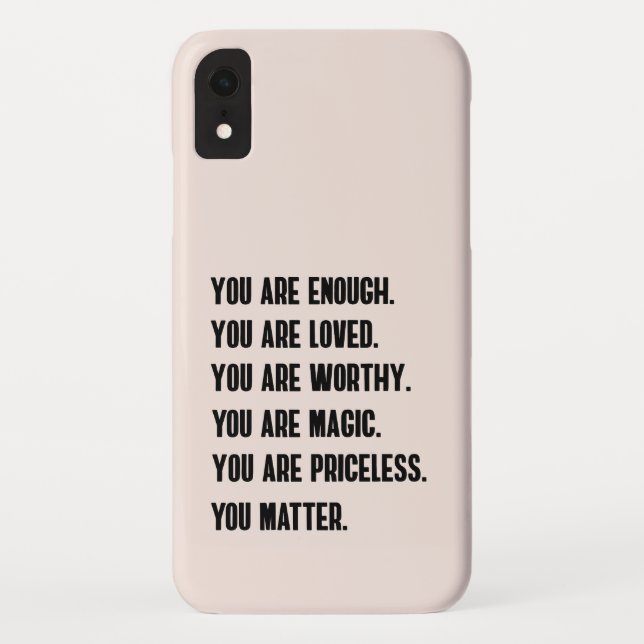 YOU MATTER Case-Mate iPhone CASE (Back)