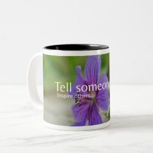You Matter: Inspire and Uplift Two-Tone Coffee Mug