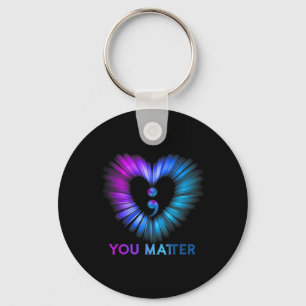You Matter Suicide Awareness And Prevention Semico Keychain