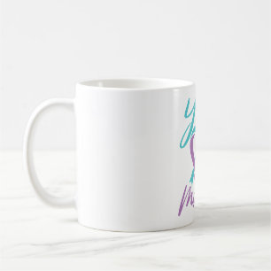 You Matter Suicide Prevention Awareness Teal Purpl Coffee Mug