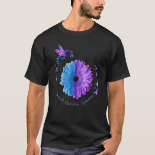 You Matter Suicide Prevention Teal Purple Awarenes T-Shirt