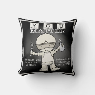 YOU Matter Throw Pillow