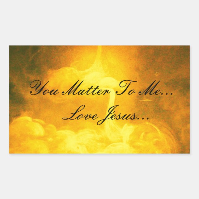 You Matter To Me Sticker (Front)