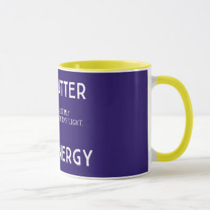 You Matter unless... purple/yellow mug