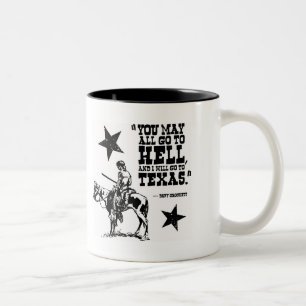 You may all go to hell... coffee mug