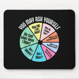 You May Ask Yourself How Did I Get Hear How Do I W Mouse Pad