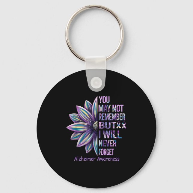 You May Not Remember But I Will Never Forget Heime Keychain (Front)