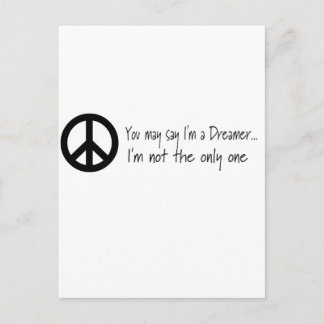 You May Say I'm a Dreamer Postcard