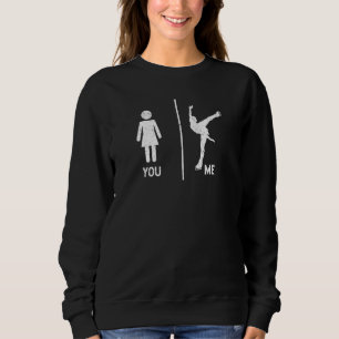 You Me Figure Skater Winter Sports Skate Ice Skat Sweatshirt