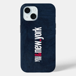 You Me & New York iPhone 15 Tough Case Couple Love