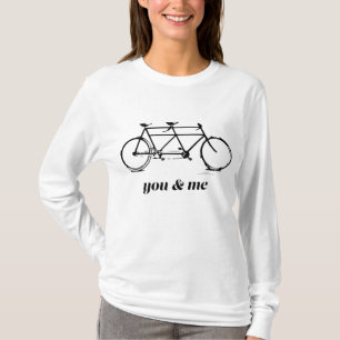 You & Me Tandem Bike T-Shirt