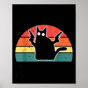 You Mess With The Meow Meow You Get This Peow Peow Poster