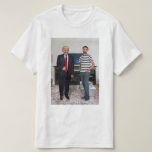 You Met President Donald Trump   Add Your Photo T-Shirt