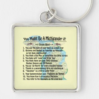 You Might Be A Michigander If: Keychain