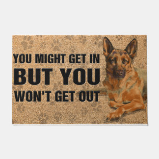 You Might Get In But You Won't Get Out Becgie Doormat