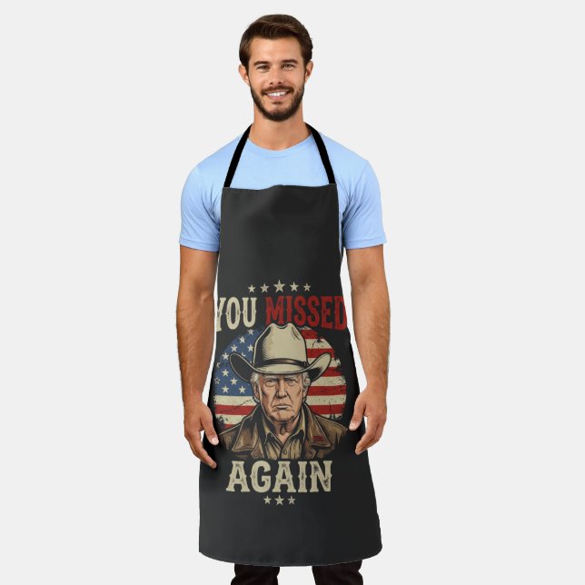 you missed again apron (Worn)