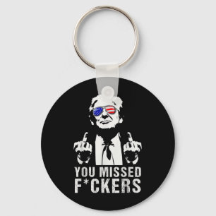 You Missed Forers President Donald Trump Middle Fi Keychain