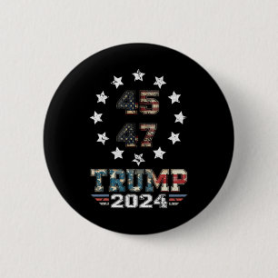 You Missed Twice Western Trump Cowboy Trump 2025 U 2 Inch Round Button