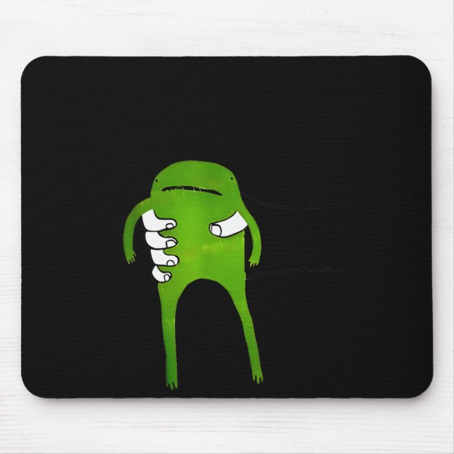 You Must Accept The Frog Funny Meme  Mouse Pad (Front)
