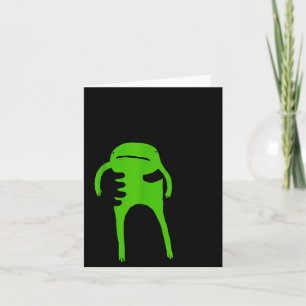 You Must Accept The Frog Funny Meme Saying Quote Card