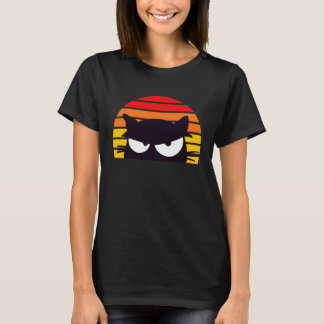 You Okay Hun  Meme Retro Cat Kitty Sunset T-Shirt