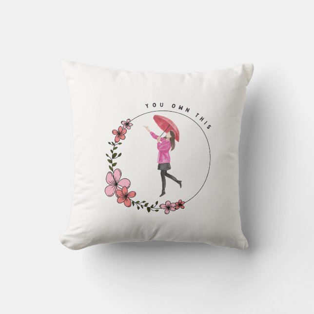 You Own This Throw Pillow (Front)