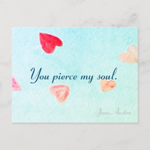 You pierce my soul. - Postcard