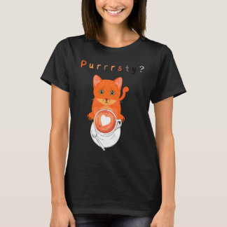 You Purrrsty Cat Cat Fun Cat Graphic Sweater