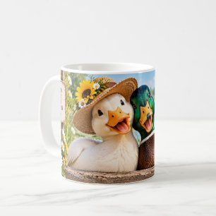 You Quack Me Up Funny Duck Couple Mug