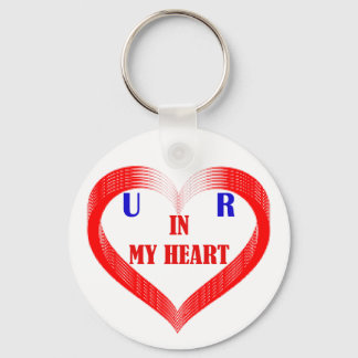 YOU R IN MY HEART KEYCHAIN