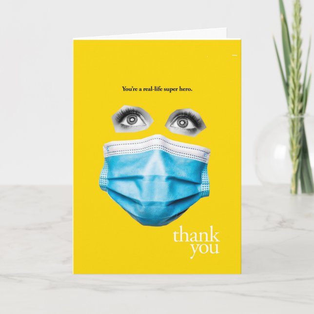 You’re A Real-life Super Hero Card (Front)