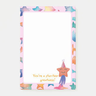 You’re a Star-teer of Greatness! Post -it Notes