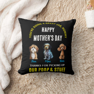 You’re Doing A Great Job Mommy – Cute Mother’s Day Throw Pillow