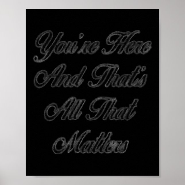 You’re Here  Poster (Front)