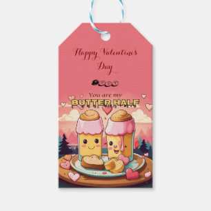 You’re My Butter Half Valentine’s Day Gift Tags