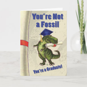 You’re Not a Fossil Scroll Card