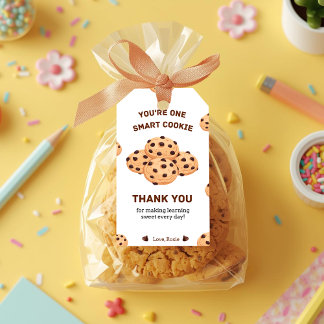 You’re One Smart Cookie Teacher Appreciation Gift Tags
