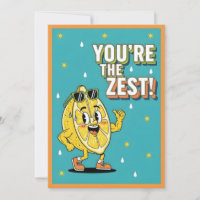 You’re the Zest funny lemon pun gift cute citrus