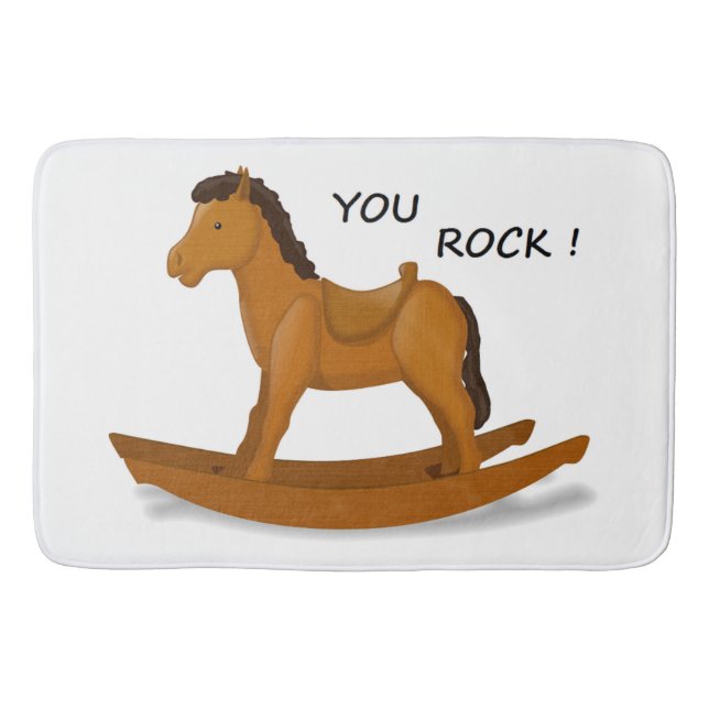YOU ROCK BATH MAT (Front)