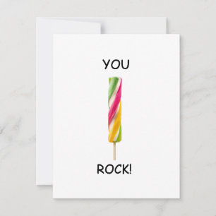 You Rock Funny Valentines Day Quotes Card