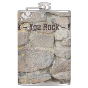 You Rock Hip Flask
