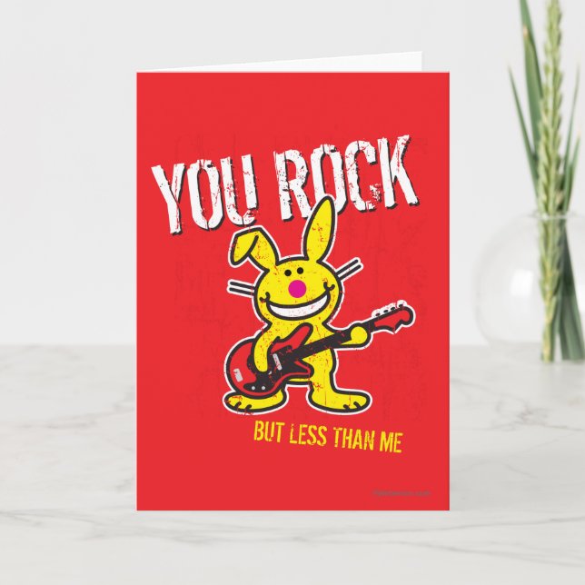You Rock Holiday Card (Front)