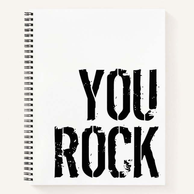 You Rock - Notebook (Front)