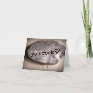 You Rock Random Acts of Kindness Notecard