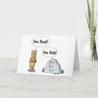 You Rock, You Rule Card