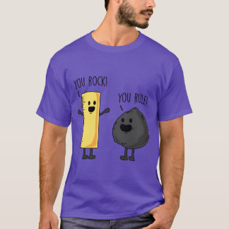 You rock You rule Funny cartoon T-Shirt