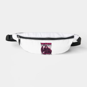 You Scream We Halloween Ghostface Bloody Knife Fanny Pack