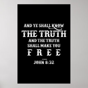 You Shall Know The Truth Poster
