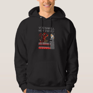 You Shall Not Pass! Funny Novelty Men Women Hoodie